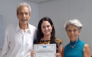 Drs. Phillipe Souchard, Fabíula Barbosa e Sonia Pardellas